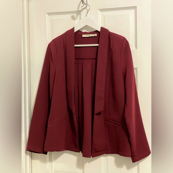 Dark Red Blazer - Size M - Picture 1 of 8